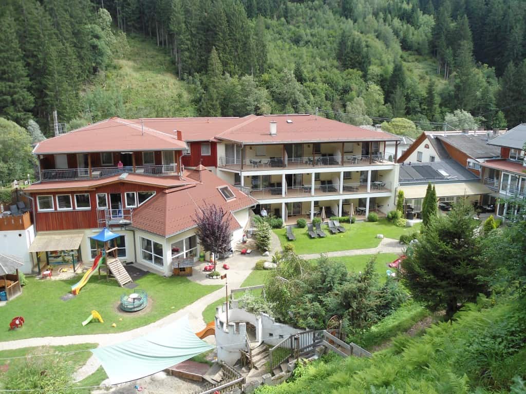 Panoramica dell'hotel Babydorf Trebesing