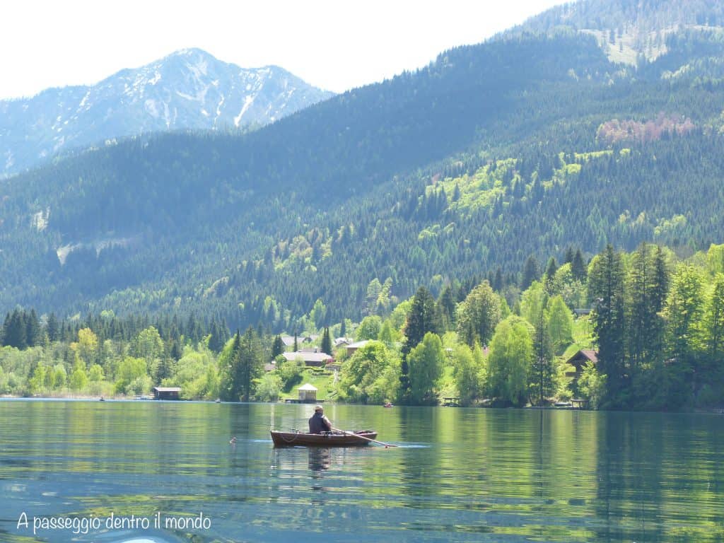 Weissensee lago bianco austria