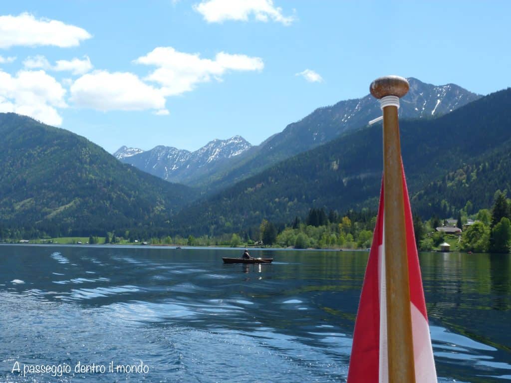 bandiera austria lago bianco