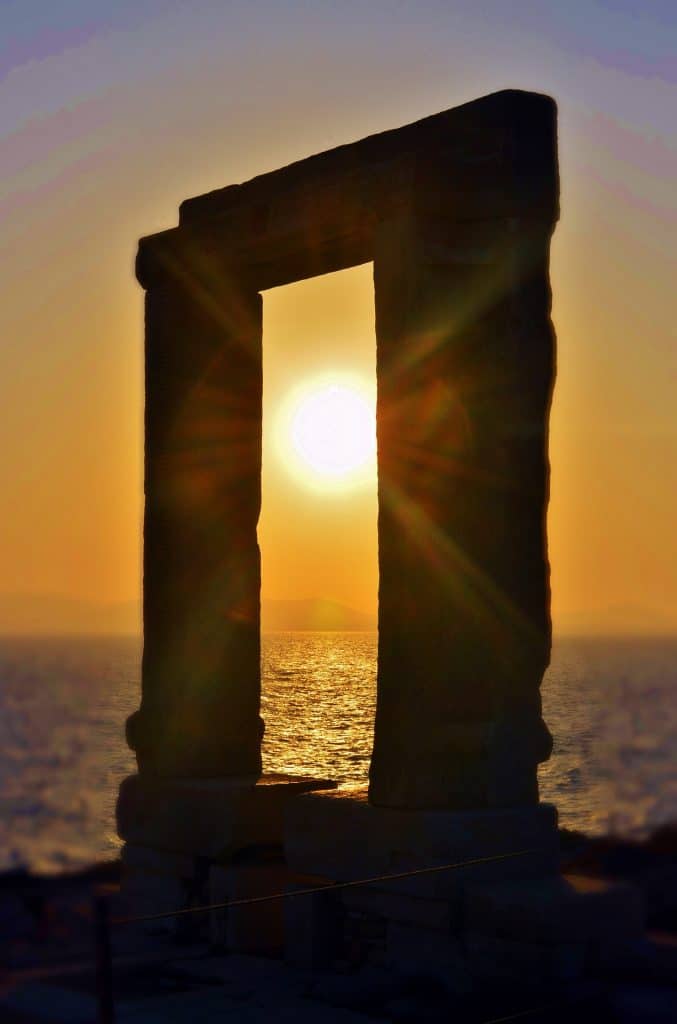 tramonto, grecia, europa