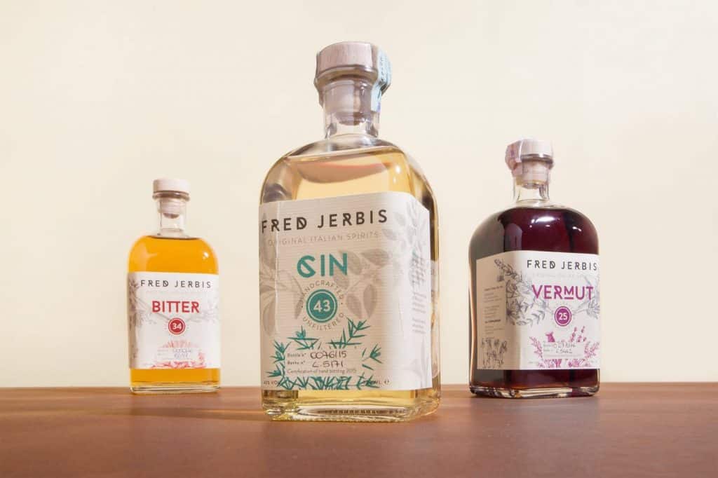 Gin vermut bitter Fred Jerbis